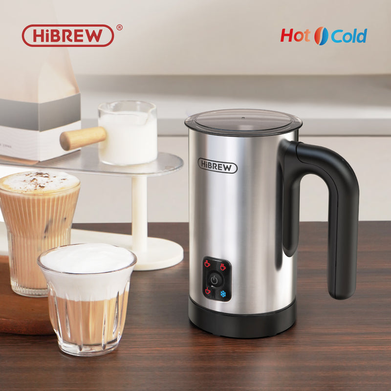 HiBREW M3A 4-in-1 Milk Frother for Latte & Cappuccino