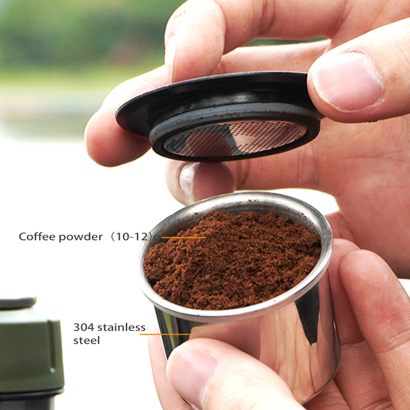HiBREW H4D Portable 2-in-1 Espresso Maker for Travel