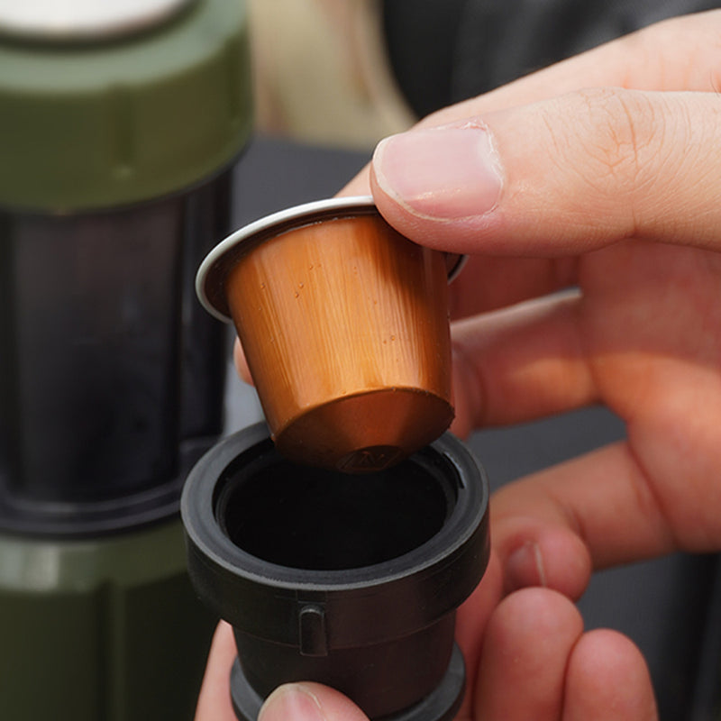 HiBREW H4D Portable 2-in-1 Espresso Maker for Travel