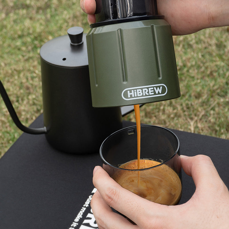 HiBREW H4D Portable 2-in-1 Espresso Maker for Travel