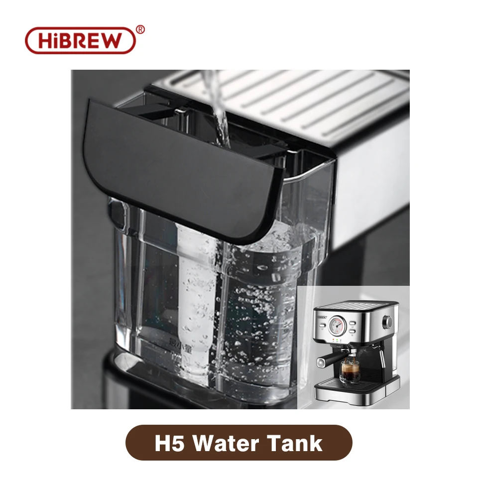 HiBREW H7 Hopper, Steam Nozzle & Water Tank Accessories