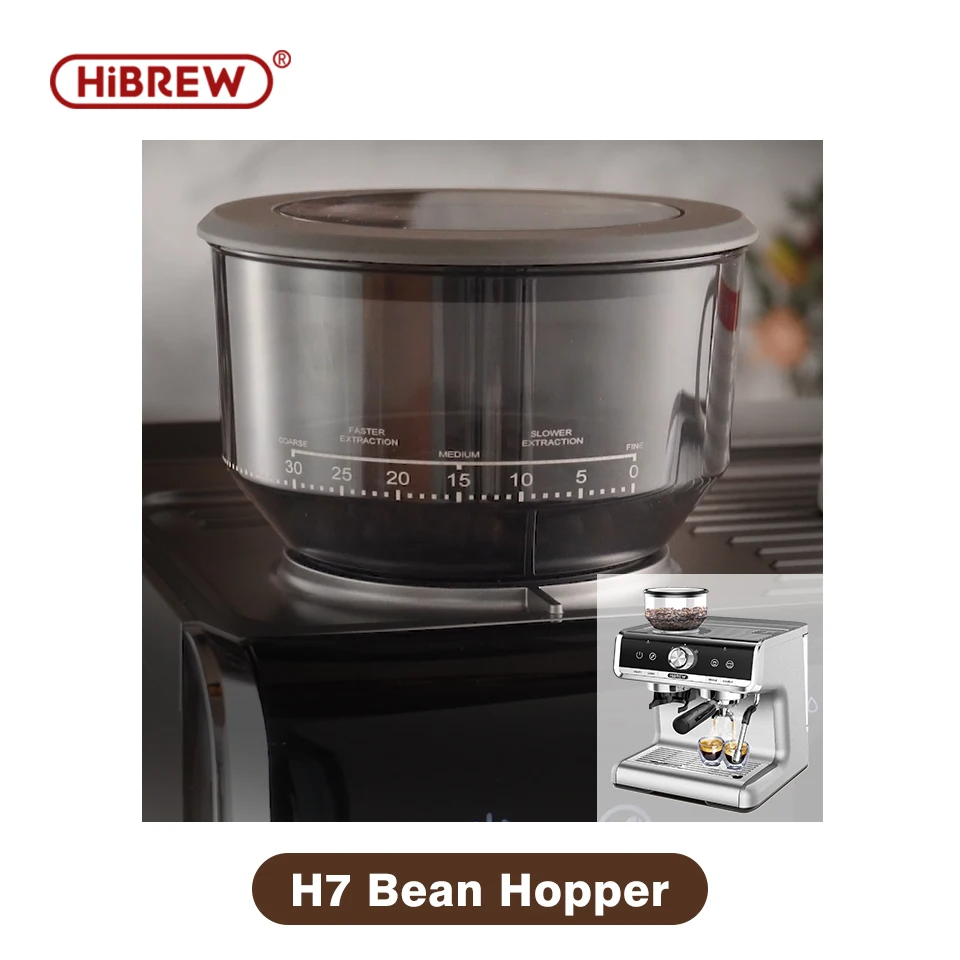 HiBREW H7 Hopper, Steam Nozzle & Water Tank Accessories