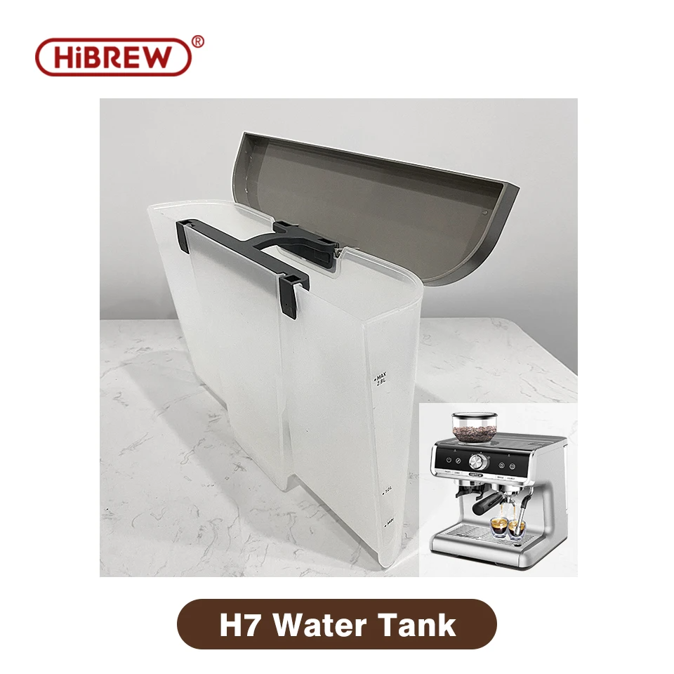 HiBREW H7 Hopper, Steam Nozzle & Water Tank Accessories
