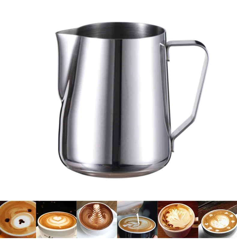 HiBREW Frothing Pitcher for Cappuccino & Latte Art