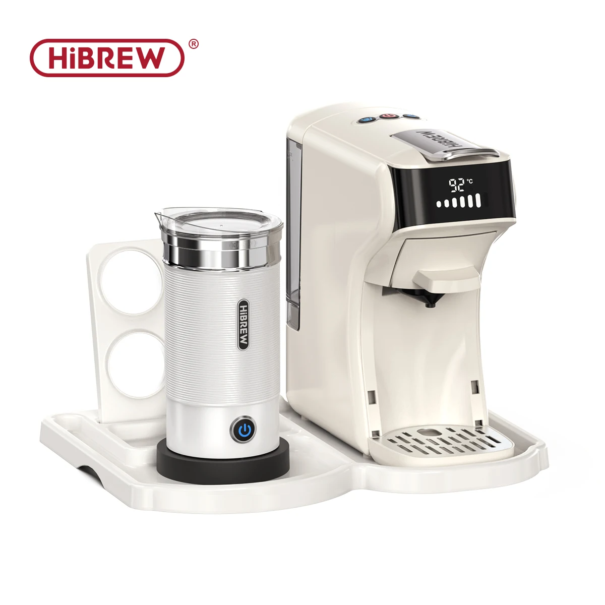 HiBREW H1B 6-in-1 Espresso & Cappuccino Machine