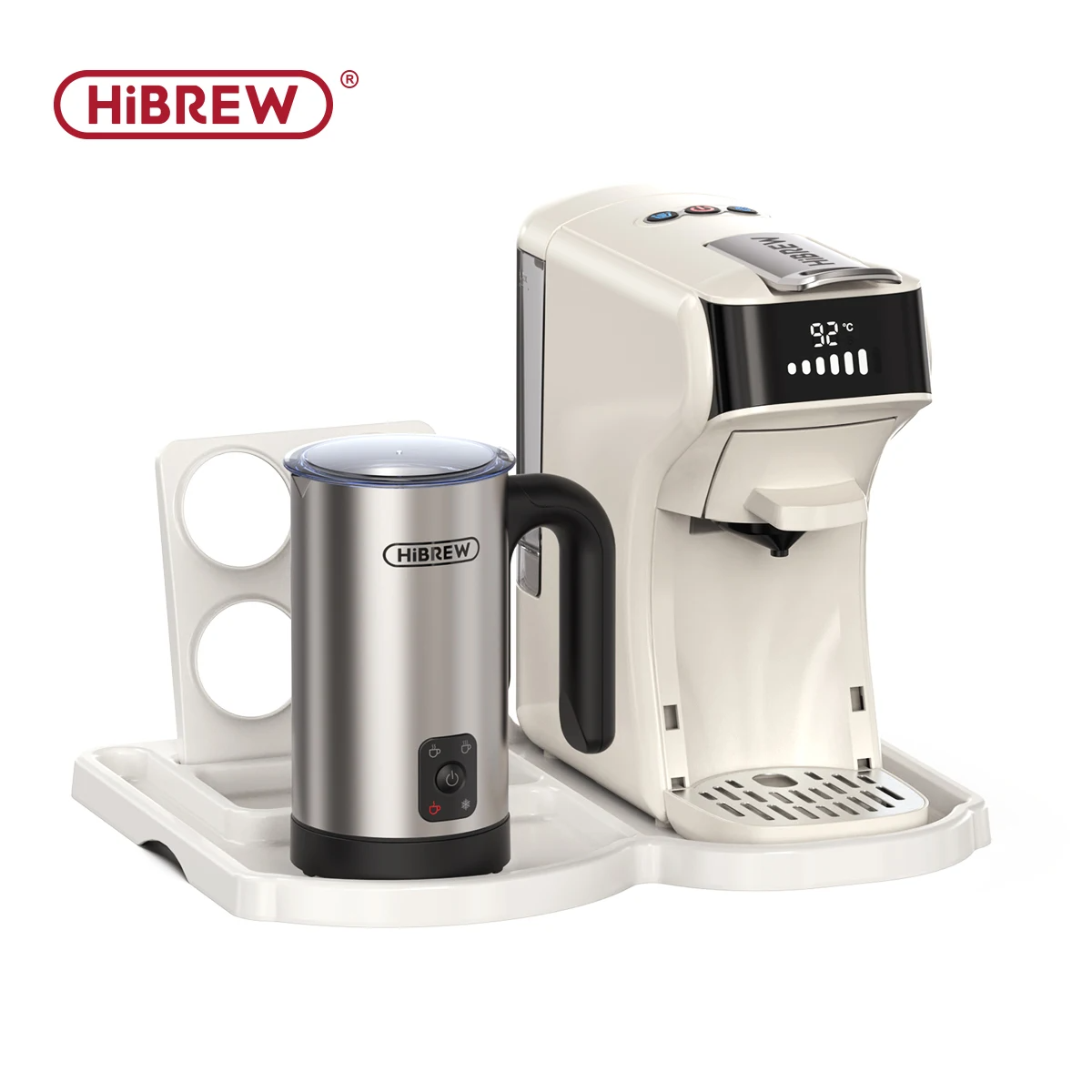 HiBREW H1B 6-in-1 Espresso & Cappuccino Machine