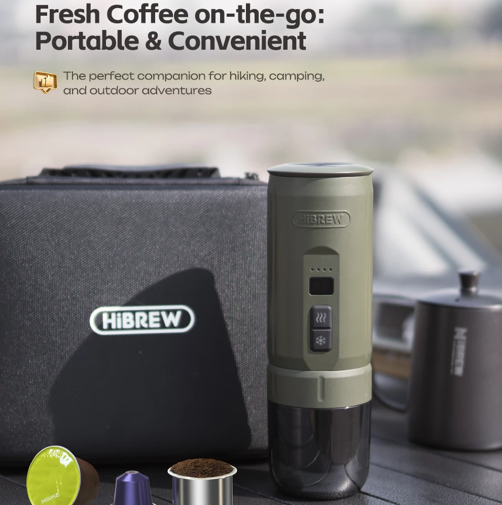 HiBREW H4C Portable Espresso Machine for Car & Camping