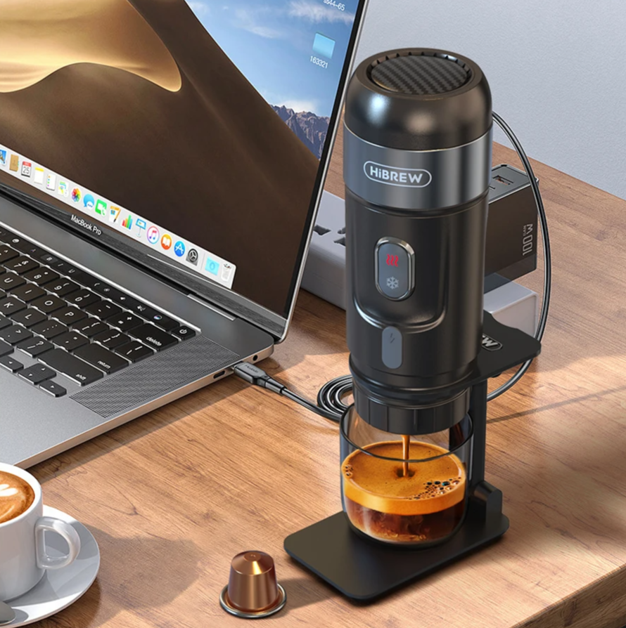 HiBREW H4A Portable Espresso Machine for Car & Home