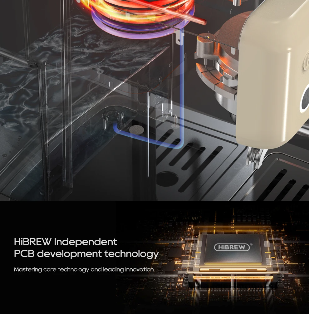 HiBREW H10A 20Bar Semi Automatic Espresso Machine