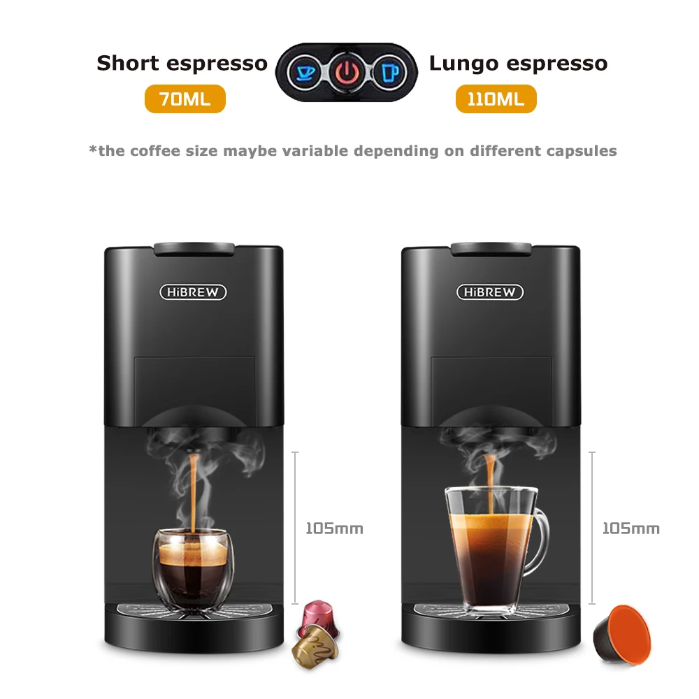 HiBREW H3A 5-in-1 Multi-Capsule Espresso Coffee Maker