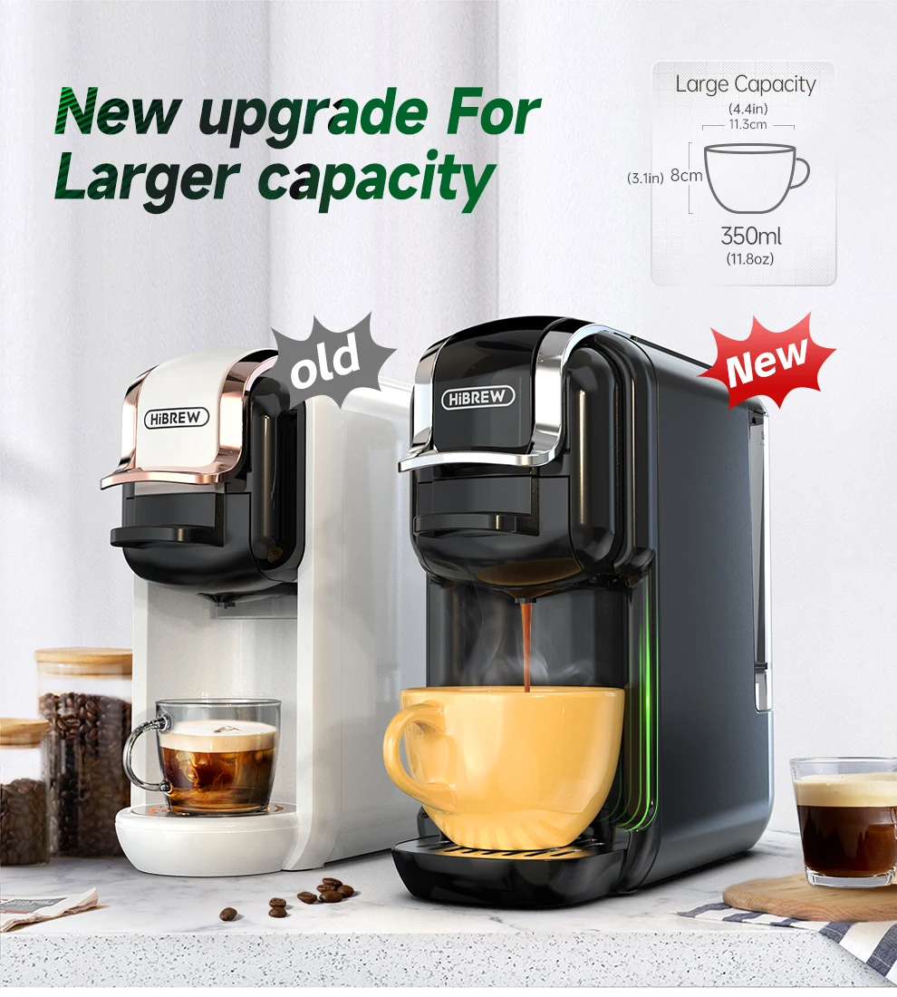HiBREW H2B 5-in-1 Espresso & Cappuccino Machine