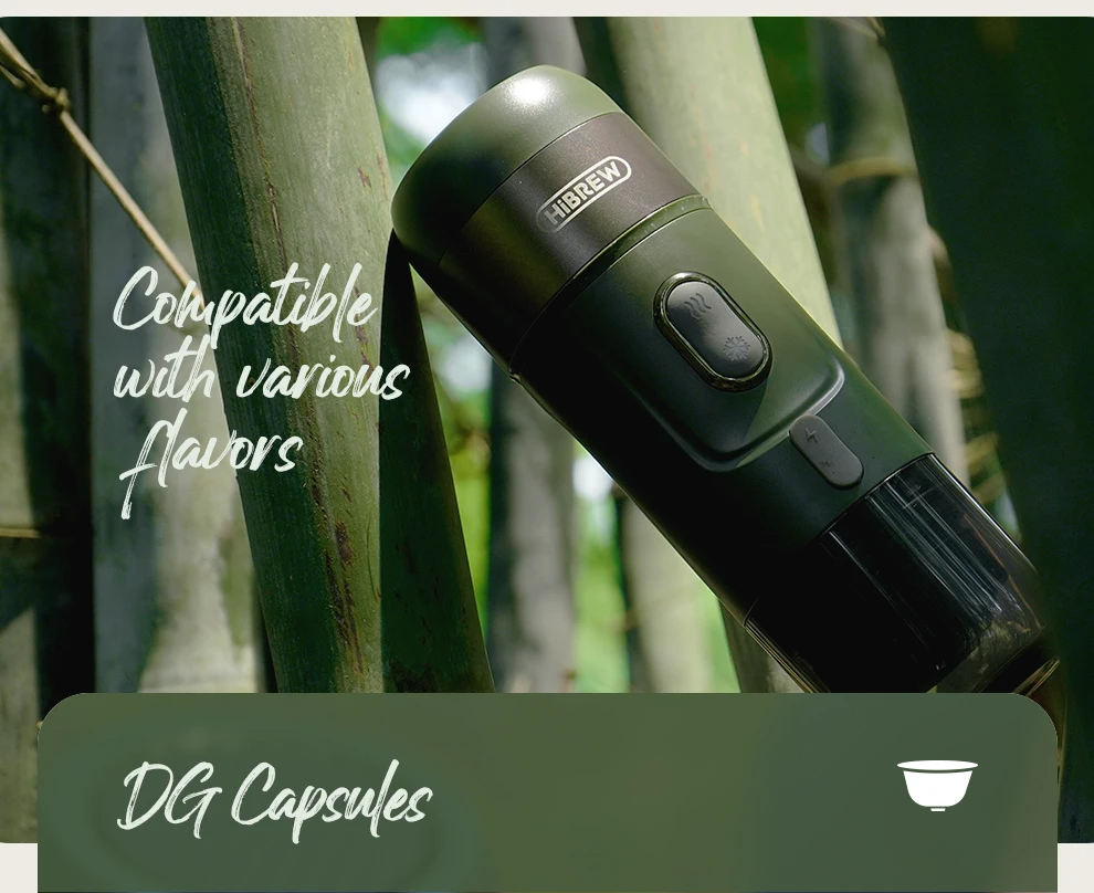 HiBREW H4B Portable Espresso Machine for Camping & Home
