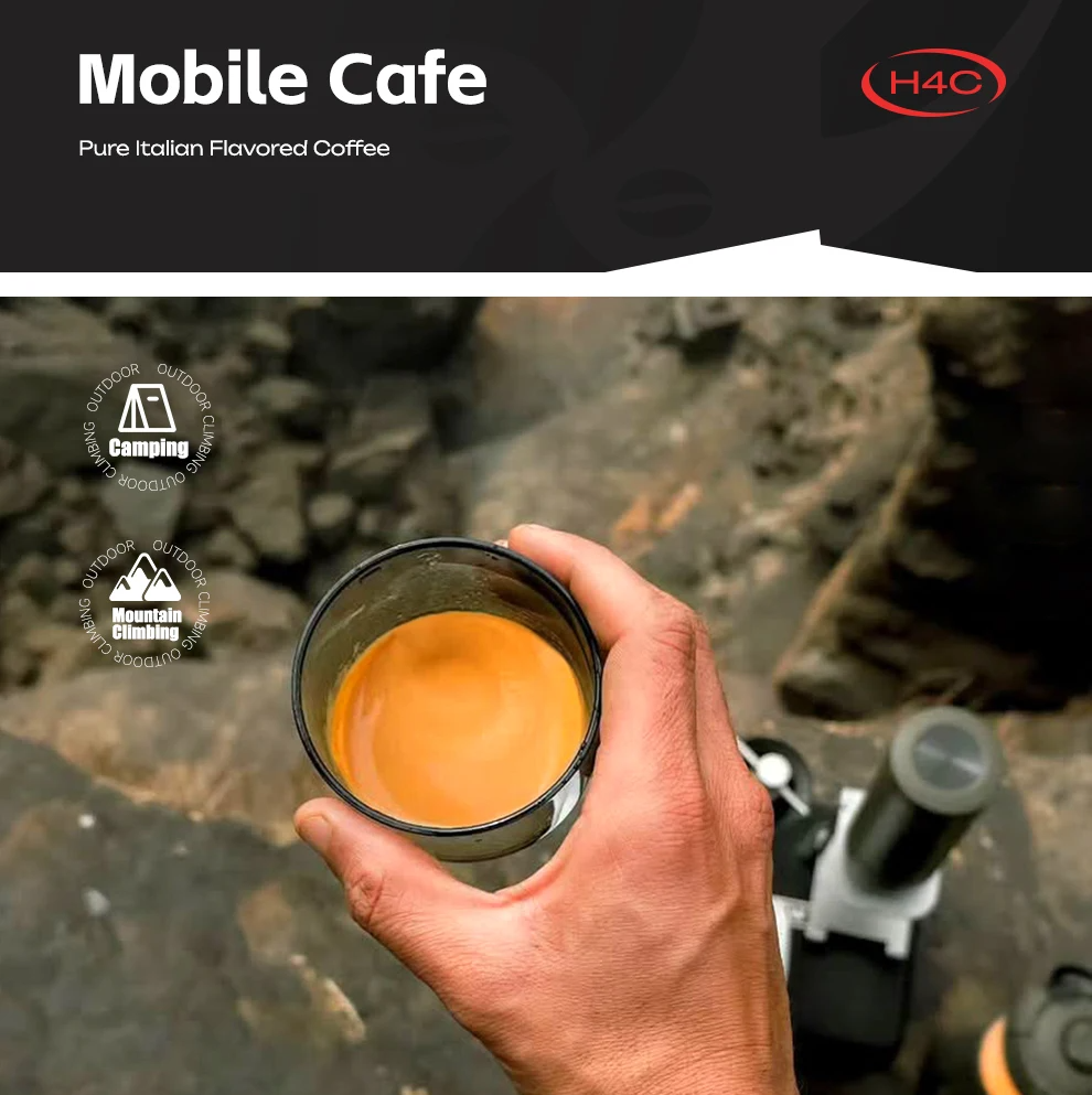 HiBREW H4C Portable Espresso Machine for Car & Camping