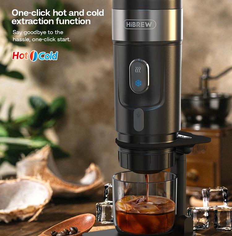 HiBREW H4A Portable Espresso Machine for Car & Home