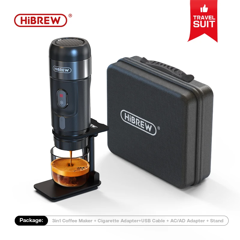 HiBREW H4A Portable Espresso Machine for Car & Home
