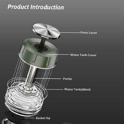 HiBREW H4D Portable 2-in-1 Espresso Maker for Travel