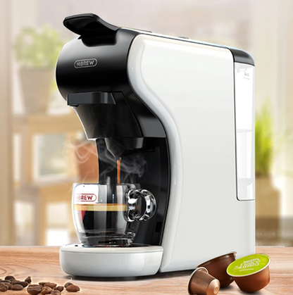 HiBREW H1A 4-in-1 Capsule Coffee Maker with Milk Frother