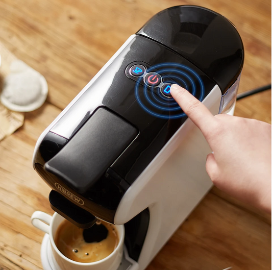 HiBREW H1A 4-in-1 Capsule Coffee Maker with Milk Frother