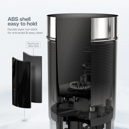 HiBREW M1A Electric Milk Frother for Latte & Cappuccino