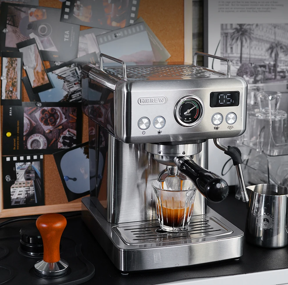 HiBREW H10A 20Bar Semi Automatic Espresso Machine