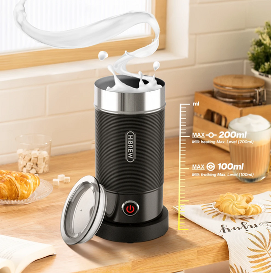 HiBREW M1A Electric Milk Frother for Latte & Cappuccino