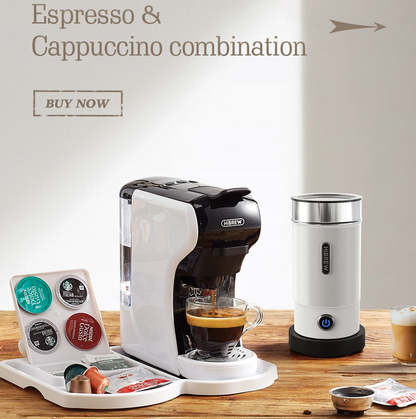 HiBREW M1A Electric Milk Frother for Latte & Cappuccino