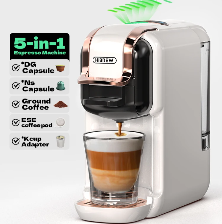 HiBREW H2B 5-in-1 Espresso & Cappuccino Machine