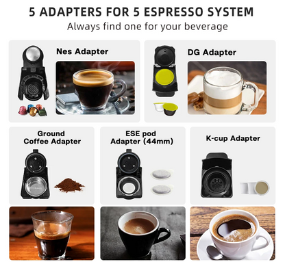 HiBREW H3A 5-in-1 Multi-Capsule Espresso Coffee Maker